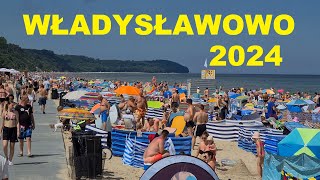 Władysławowo 17072024 Plaża Deptaki Port Atrakcje [upl. by Ardiedak852]