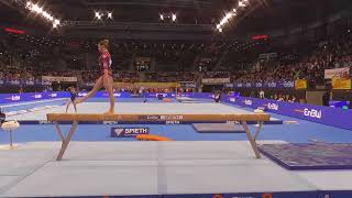 Victoria Komova Beam Womens Competition Camera 1 [upl. by Jasen]