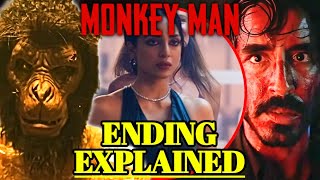 Monkey Man Movie Ending Explained  Are We Going To See Another Monkey Man Movie Any Time Soon [upl. by Llenrad]