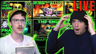 Game Theory The Fnaf Ultimate Timeline REACTION [upl. by Initirb]