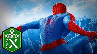 Spiderman Xbox Series X Gameplay Amazing SpiderMan 2 [upl. by Eciuqram]