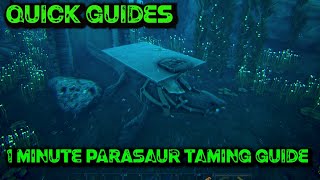 Ark Quick Guides  Mosasaurus  The 1 Minute Taming Guide [upl. by Garrott]