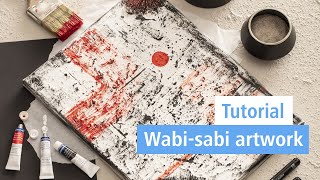 Wabisabi artwork ▪ DIY Tutorial  STAEDTLER [upl. by Shanley]