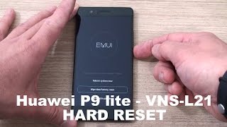 Huawei P9 Lite VNS L21 hard reset [upl. by Johna]