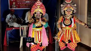 Yakshagana performance quotKrishna Leele amp Kamsa Vadhequot on 24102023 2 [upl. by Terag]