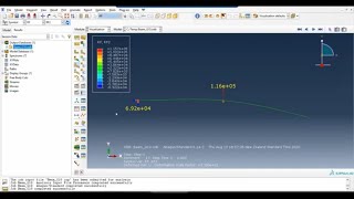 Finite element analysis through ABAQUS Chapter 1 5 Beam modeling [upl. by Amity]