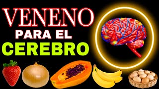 🧠 9 Hábitos y Alimentos que están MATANDO tu Cerebro ¡Deténlo Antes de que Sea Tarde [upl. by Ellinehc869]