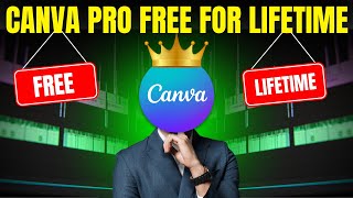 How To Get Canva Pro Free For Lifetime With Proof 2024 [upl. by Balsam608]