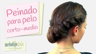 Peinados para pelo corto  Peinados fáciles y rápidos  Hairstyles for short hair [upl. by Fortunato56]