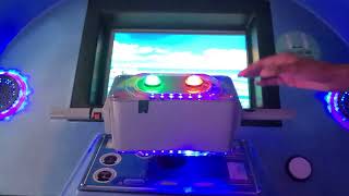 Tecway Kiddie Sub Submarine Coin Operated Kiddie Ride POV [upl. by Nnairahs]