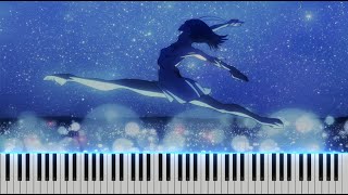 DandaDan Episode 7 OST  Acro Silkys Flashback Piano Tutorial  sheet [upl. by Vial863]