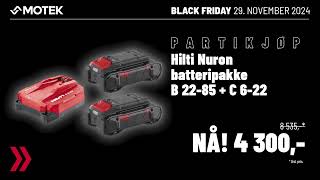 Black Friday tilbud Motek 2024 [upl. by Adianez190]