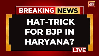 Haryana Election Result LIVE Big Win For BJP In Haryana  Haryana Assembly Elections LIVE Result [upl. by Ernald789]