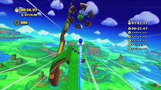 Sonic Lost World Windy Hill Zone 1 1080 HD [upl. by Eiramnwad]