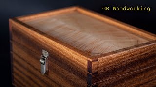 Small tool box making  ONLY HAND TOOLS [upl. by Yrrac]