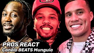 Boxing Pros REACT to Canelo BEATING Munguia Gervonta Davis David Benavidez Terence Crawford MORE [upl. by Pedaias]