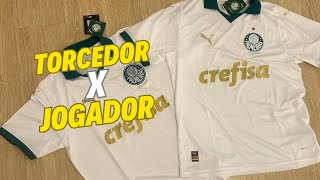 NOVA CAMISA DO PALMEIRAS QUAL COMPRAR JOGADOR OU TORCEDOR [upl. by Arraeit958]