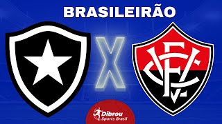 BOTAFOGO X VITÓRIA AO VIVO BRASILEIRÃO DIRETO DO NILTON SANTOS  RODADA 35  NARRAÇÃO [upl. by Gyasi]