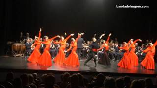 Banda de Música de Langreo amp Danzasturias  La leyenda del beso [upl. by Nebeur]