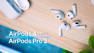 AirPods Pro 2 vs AirPods 4th Gen  The 5 Biggest Differences [upl. by Ecirahs]