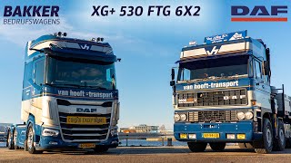 Dikke DAF XG 530 FTG afgeleverd aan Van Hooft Transport [upl. by Ahsuatal542]