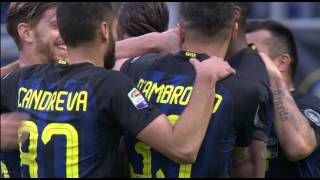 Il gol di Banega 67  Inter  Atalanta  71  Giornata 28  Serie A TIM 201617 [upl. by Hutchings]