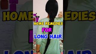 Home remedies for long hair growth 💹haircare longhairgrowth ytshorts shortfeed haircaretips [upl. by Enifesoj]