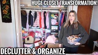 I WISH I KNEW THIS BEFORE I DECLUTTERED EXTREME CLOSET DECLUTTER ORGANIZE amp TRANSFORMATION [upl. by Eonak337]