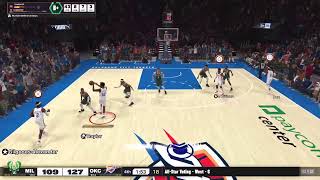 MVP KeyGame Against Giannis NBA2K25 [upl. by Yelserp]