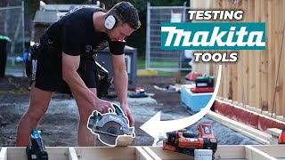 I Spent a Week Building to Test Makita Tools [upl. by Ylek]