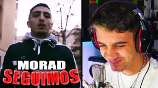 REACCIÓN MORAD  SEGUIMOS VIDEO OFICIAL [upl. by Rheims]