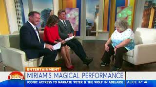 Miriam Margolyes’ magical performance  Karl Stefanovic [upl. by Rombert]