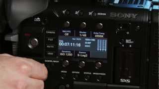 At the Bench Introduction to the Sony PMWF55  Part 2 [upl. by Alarice]