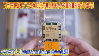 Qubic CPUマイニングリグを作ってみた Lets build Qubic CPU Mining RIG [upl. by Rendrag]