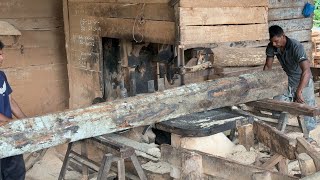 Uncovering the Magic of Sawing Wood for Home Materials [upl. by Asiluy]