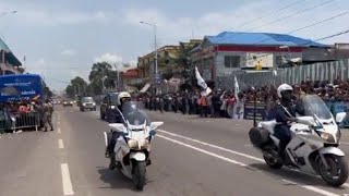 UN VRAI PRÉSIDENT DU MONDE FELIX TSHISEKEDI CORTÈGE À MASINASHANGU BOTALA NINI ELEKI NA SHANGU [upl. by Saidee353]