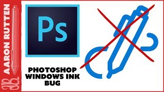 How to Disable Windows Ink  NO PEN PRESSURE in Photoshop [upl. by Ahsinrac776]