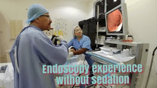 Endoscopy experience without sedation [upl. by Lladnew444]