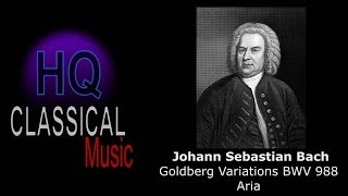 BACH  Goldberg Variations BWV 988 Aria Hannibal theme  High Quality Classical Music HQ Piano [upl. by Narf439]