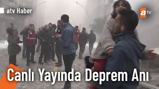 Kahramanmaraş’ta ikinci deprem Büyüklüğü 76  atv Haber 6 Şubat 2023 atvhaber [upl. by Lacombe]