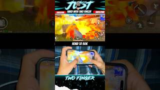 😈FASTEST TWO FINGER LIKE SHOAIB AKHTAR🪼IPHONE 15 PRO HANDCAM GAMEPLAY PUBGMOBILE🚧RUSH pubgmobile [upl. by Okihcas43]