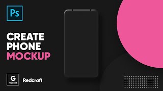 Creating a Phone Mockup in Adobe Photoshop  Adobe Photoshop Tutorial [upl. by Ofella]