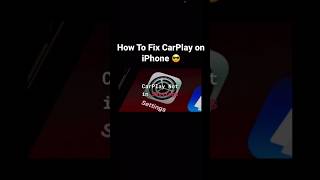 CarPlay Not Appearing in iPhone Settings  CarPlay Not Working FIXED🤗shorts [upl. by Jehias750]