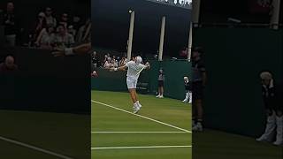 JanLennard Struffs Backhand Up Close atp tennis backhand [upl. by Nani]