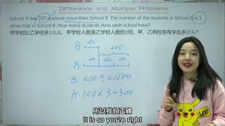 Kangaroo Math Tutorial 7Problem Solving 差倍问题 [upl. by Helprin281]