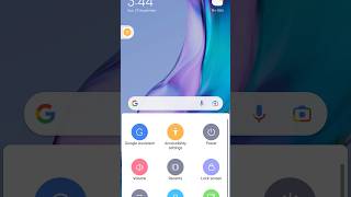 Android Accessibility Menu Shortcut reboot xiaomiphone shortvideo [upl. by Maurizia]