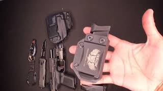 My February 2022 EDC Canik tp9 SC Elite REDXholsters Olight baldrmini2 [upl. by Martynne513]