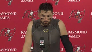 Baker Mayfield on Game vs Denver A Good Lesson  Press Conference  Tampa Bay Buccaneers [upl. by Weixel119]