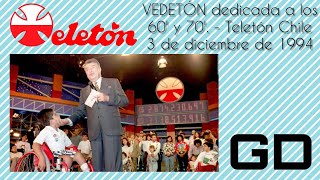 Vedetón dedicado a los 60 y 70  Teletón 1994 Chile  3 de diciembre de 1994 [upl. by Ameen982]