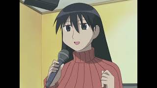 Azumanga Daioh Sakaki sings at the Karaoke HQ Dubbed Version [upl. by Dranel8]